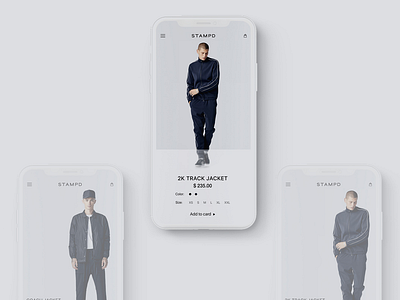 STAMPD app branding design mellotone ui ux website