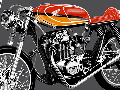 Cafe Racer 4 bike cafe honda motorcycle racer