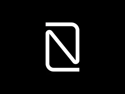 Nano Avionics - spacecraft engineers andstudio corporate cosmos logo mark minimal n space symbol