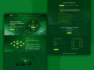 Dribbble 1 bitcoin bitcoin landing page block chain bounty illustration typography ui ux