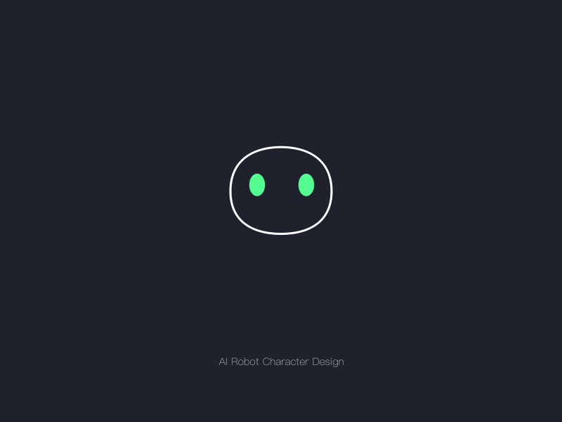 AI Robot. ai animation gif loading mg motion motion graphic robot ux