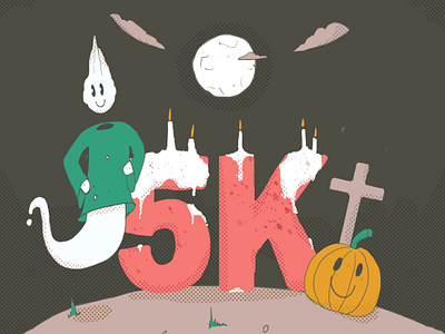 5k for the @mondayschallenge ! 5k adobe aftereffects art challenge community creativity halloween illustration insta instagram mondays motion motions motionsdesigners premiere theme work