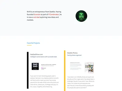 New Personal Website personal blog personal website portfolio site