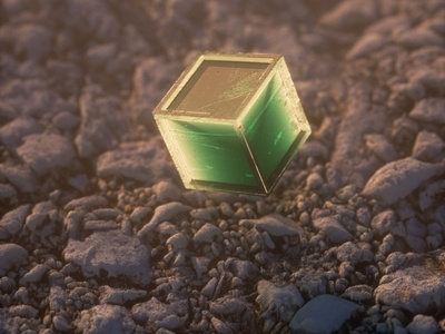 Artifact 3d 3d art 3d artist c4d cinema 4d color composition cube design displacement map lightning render