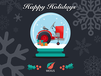 Wexus Christmas Card 2017 christmas card farming