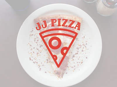 Thirty Day Logo Challenge #13 - JJ Pizza advertising advertising design branding colorful day13 design flat food icon illustration jjpizza lettering logo pizza thirty day logo challenge thirtylogos type typography vector yum