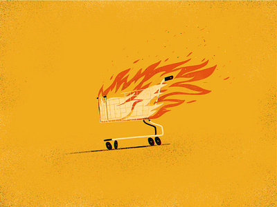 American Animals fire illustration