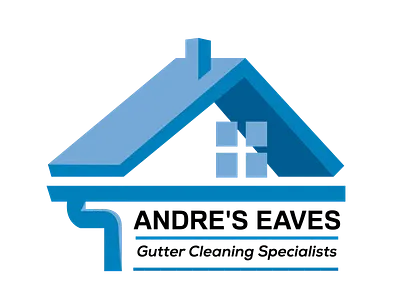 Andre's Eaves Gutter Specialists (Logo) adobe illustrator canada graphic design house icon icon design logo logo 3d