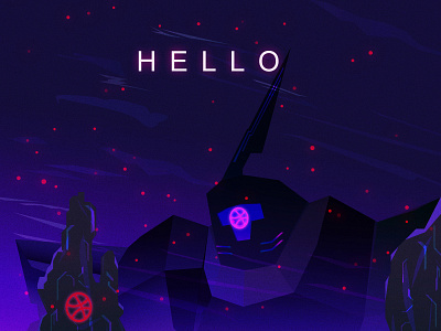 Hello illustration