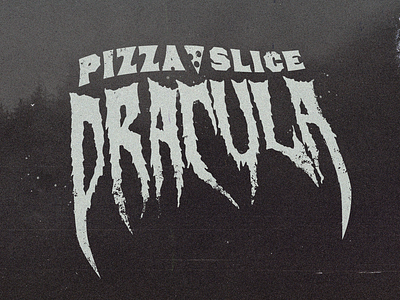 Pizza Slice Dracula dracula halloween pizza spooky