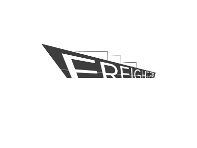 Freighter design logo