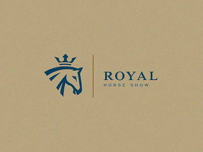 Horse show logo animal arabian classic head horse logo luxury brand mark royal simple stallion