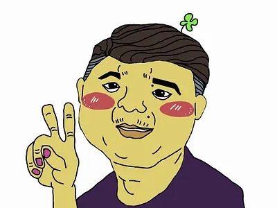 Potrait art art book friend illusign illustration illustrator potrait sketch