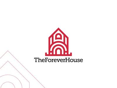The Forever House branding clean color design logo logodesign logos logotype mark real estate series