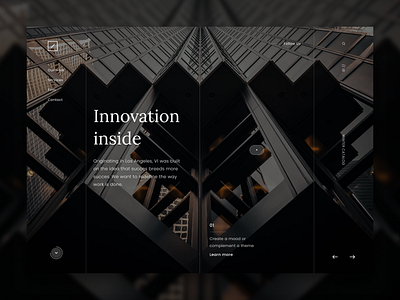 Shared Offices design landing office shared simple typography ui web webdesign website