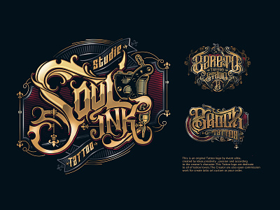 Logo type tattoo branding concept handlettering ink lettering logo sketch ornament tattoo tattoo logo typhography