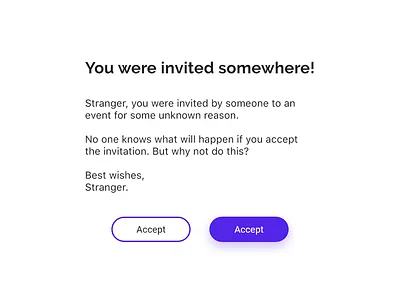 Pending Invitation — 078 #dailyui 078 adobexd challenge dailyui design pending invitation ui