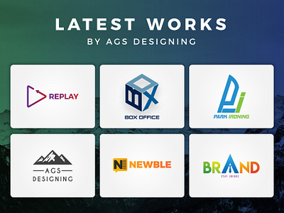 Ags Designing Works animation app brand branding clean design flat icon icons identity illustration illustrator lettering logo minimal type typography ui ux vector