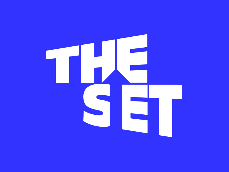 The Set branding design houston identity logo typography