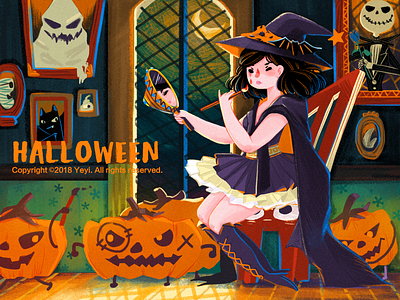 Halloween illustration