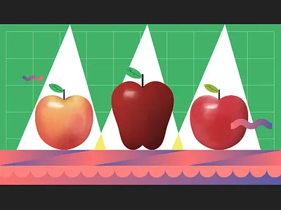 Vox 2d animation design flat illustrate illustration illustrator mograph motion design motion graphics oil paint paint storyboard style frame vector