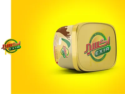 packaging design for Exir oil market art company design graphic oil packaging photoshop