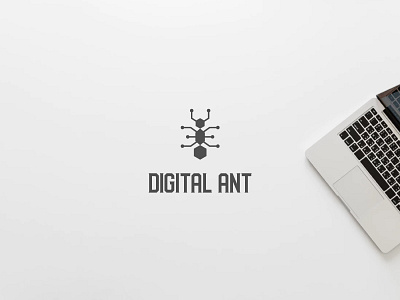 Digital Ant ant branding design digital for sale icon logo unused vector