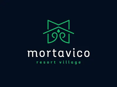 Mortavico Resort Village pt. 1 branding design holiday hotel identity logo nature resort vacation