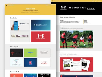 mdumet case study design portfolio portfolio site web web design website website design
