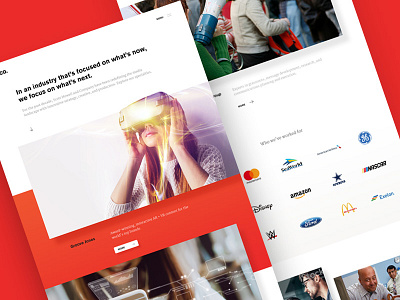 SH&C agency ar red video vr web design website