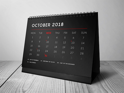 daily UI 038 "Calendar" 038 amazing awesome beautiful black and red calendar color daily daily ui dailyui design follow great like nice ui uiux web webdesign wonderful