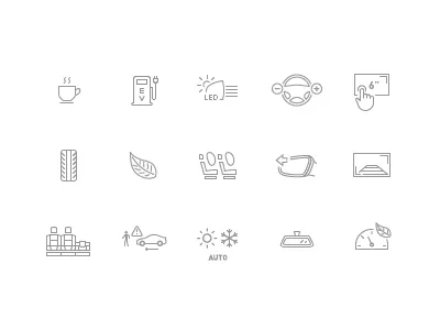 Hyundai Icons cars hyundai icon icon set icons illustrator vehicle icons