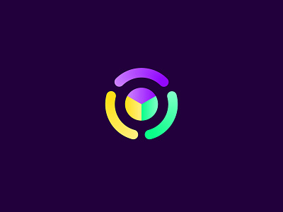 Gradient Circle Logo circle gradient logo vivid