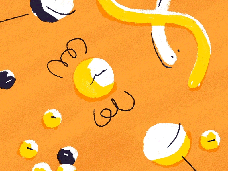 Trick or treat??? 2d animation candy eyes halloween motion design scary trick trickortreat