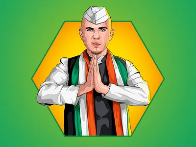 Pitbullinder ji aman rajwansh art character art character concept desi kalakaar design illustration illustrator indian indian culture indian pitbull photoshop pitbull rajwansh art vector