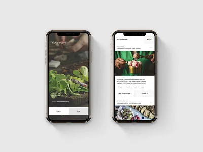 Kühlschrank App app app concept app design branding clean app clean app design corporate identity design digital flat identity logo minimal minimalism typography ui ux white