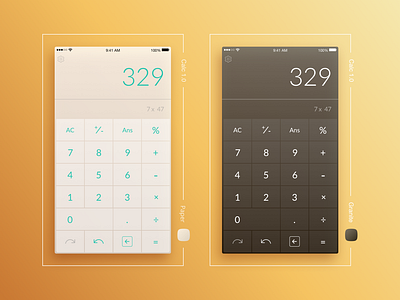 015 Drib Ui Calculator calculate calculator creative creativity design design inspiration design thinking digital digital design dustproof graphic design inspiration product product design ui user experience user interface ux web web design