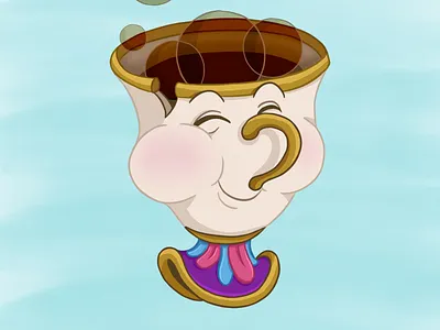 Chip from Beauty and the Beast beautyandthebeast chip disney drawing