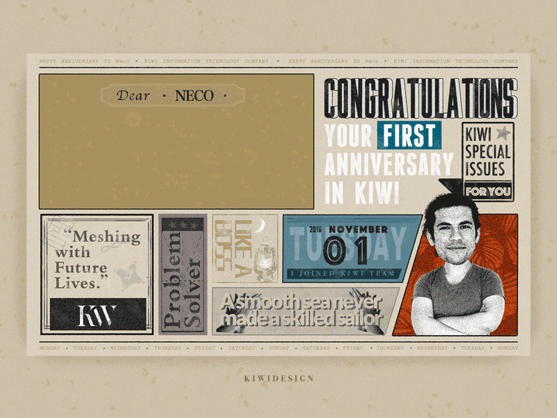 Anniversary Card_En animation anniversary card gif mesh vintage work