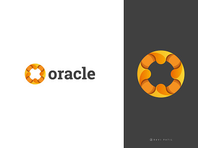 Oracle Logo branding community corporate logo creative group unity logo marketi logo network orcale people ravi patil shape smart clever teamwork typografy union