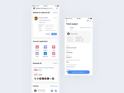 CRM app crm ui