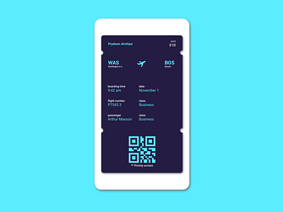 024 Boarding Pass air flights app box branding daily 100 daily 100 challenge dailyui design flat icon ios minimal mockup phone type typography ui ux vector website