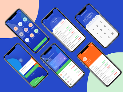 UI UX design app banking design ui design ux design