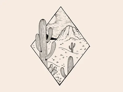 Inktober 2018: Prickly arizona australia cacti cactus desert inktober inktober 2018 linework tattoo tattoo art