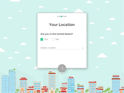 Registro para aplicación de taxis app design form mobile steps ui ux