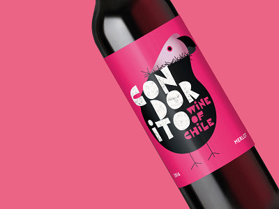 Condorito (red) design graphic design illustration label design vector