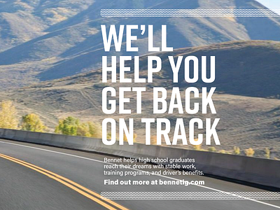 Driver Acquisition campaign for Bennet International Group advertising advertising campaign billboard branding design