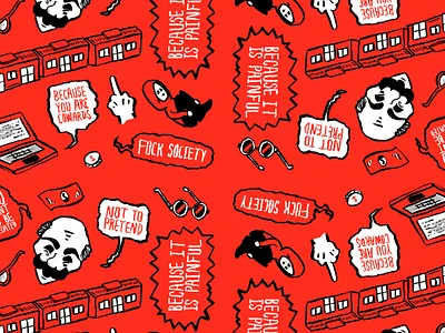 Mr. Robot draw graphic design illustration inktober lettering mrrobot pattern sketch typography