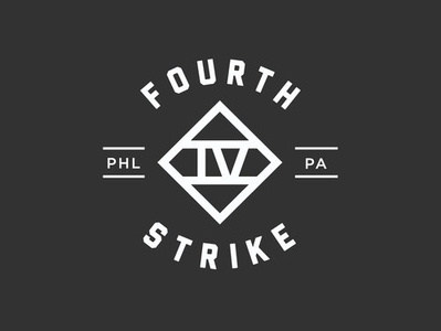 Fourth Strike Logo branding design logo typography