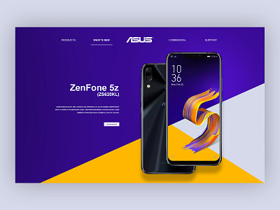 Asus™ UI (v1) asus branding creative design gfx landingpage post redesign ui ui ux uiuxdesign ux uxui uxuidesign web web design